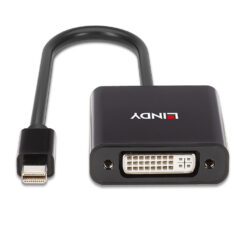 Lindy 41736 tussenstuk voor kabels Mini DisplayPort DVI-D Zwart - Afbeelding 5