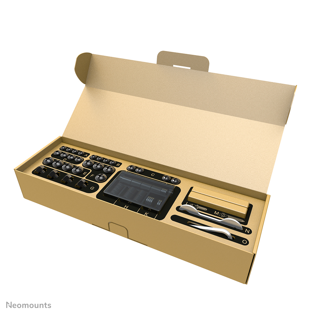 Neomounts WL40S-850BL16 TV-beugel wand 40-70" - full motion - snelle installatie - Afbeelding 15