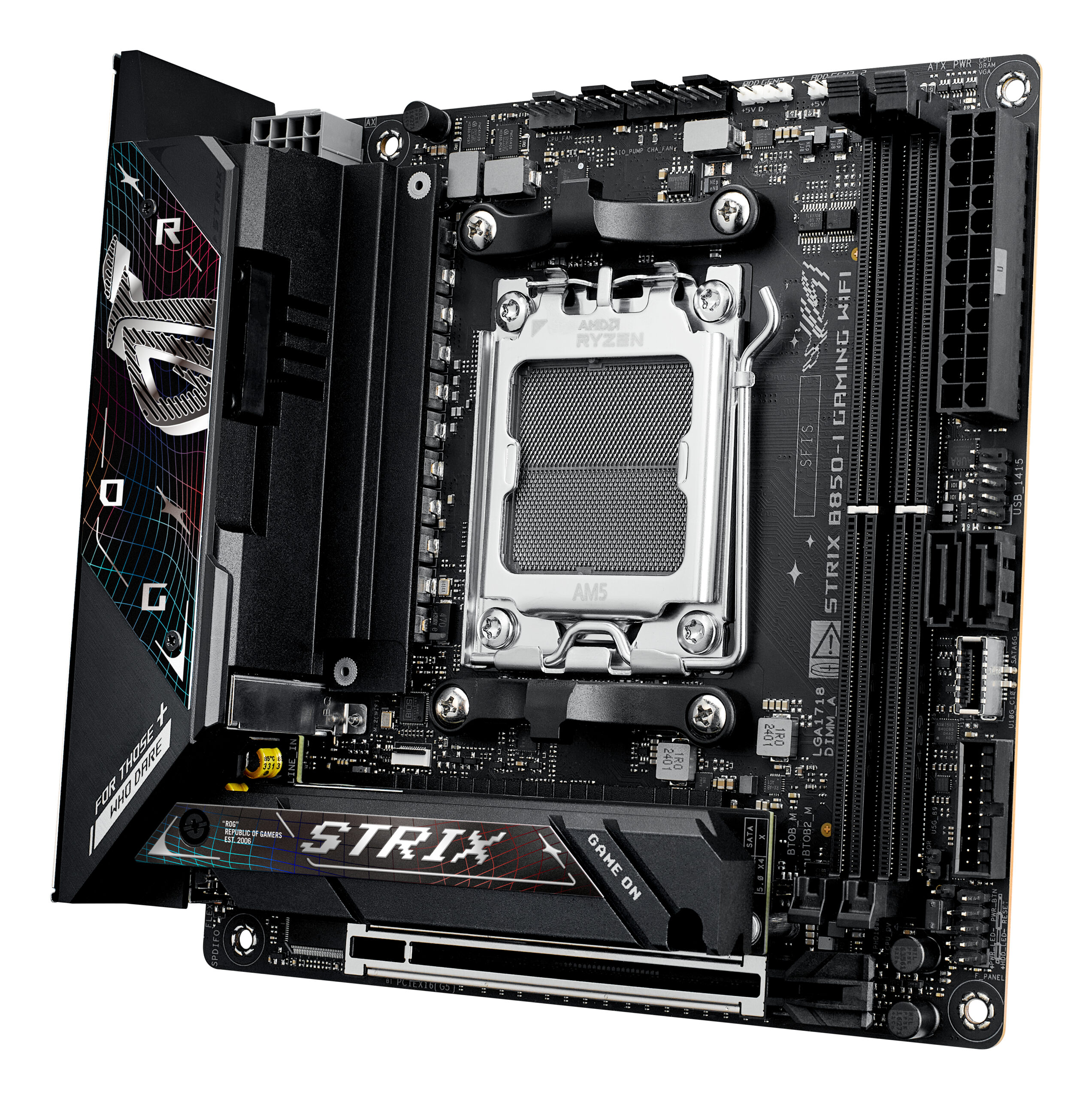 ASUS ROG STRIX B850-I GAMING WIFI AMD B850 Socket AM5 mini ITX - Afbeelding 4