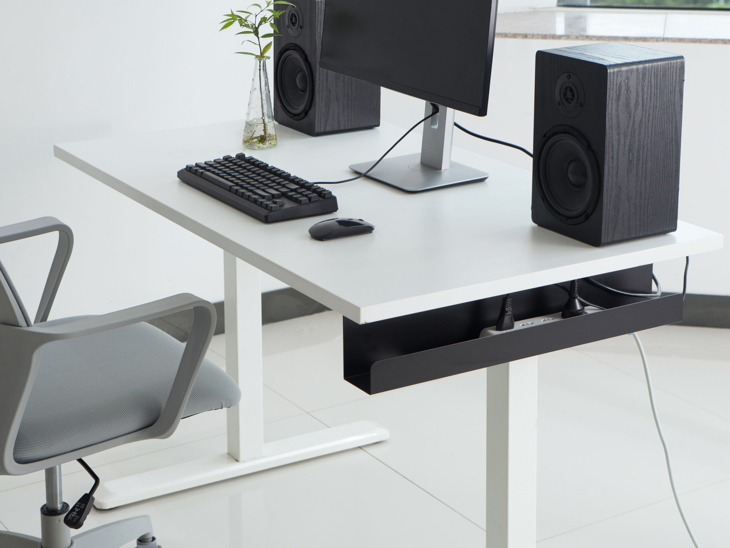 Equip 650863 kabelbeheersysteem Bureau Kabelgoot Zwart 1 stuk(s) - Afbeelding 10