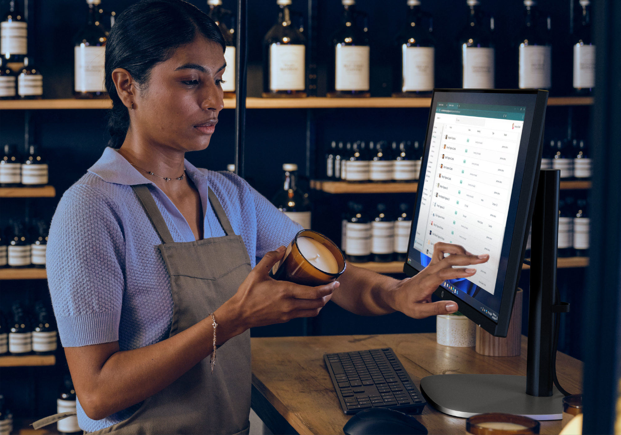 HP ProStudio 4 G1i 23.8 AI Intel Core Ultra 5 235T 60,5 cm (23.8") 1920 x 1080 Pixels Touchscreen Alles-in-één-pc 16 GB DDR5-SDRAM 512 GB SSD Windows 11 Pro Wi-Fi 6E (802.11ax) AI PC Zwart - Afbeelding 15