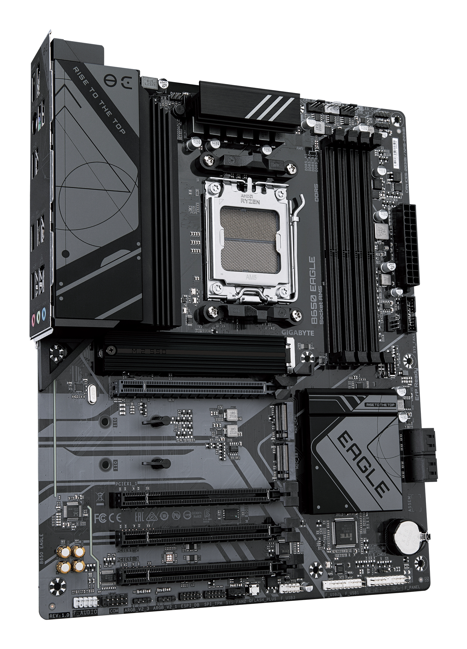 GIGABYTE B650 EAGLE moederbord AMD B650 Socket AM5 ATX - Afbeelding 4