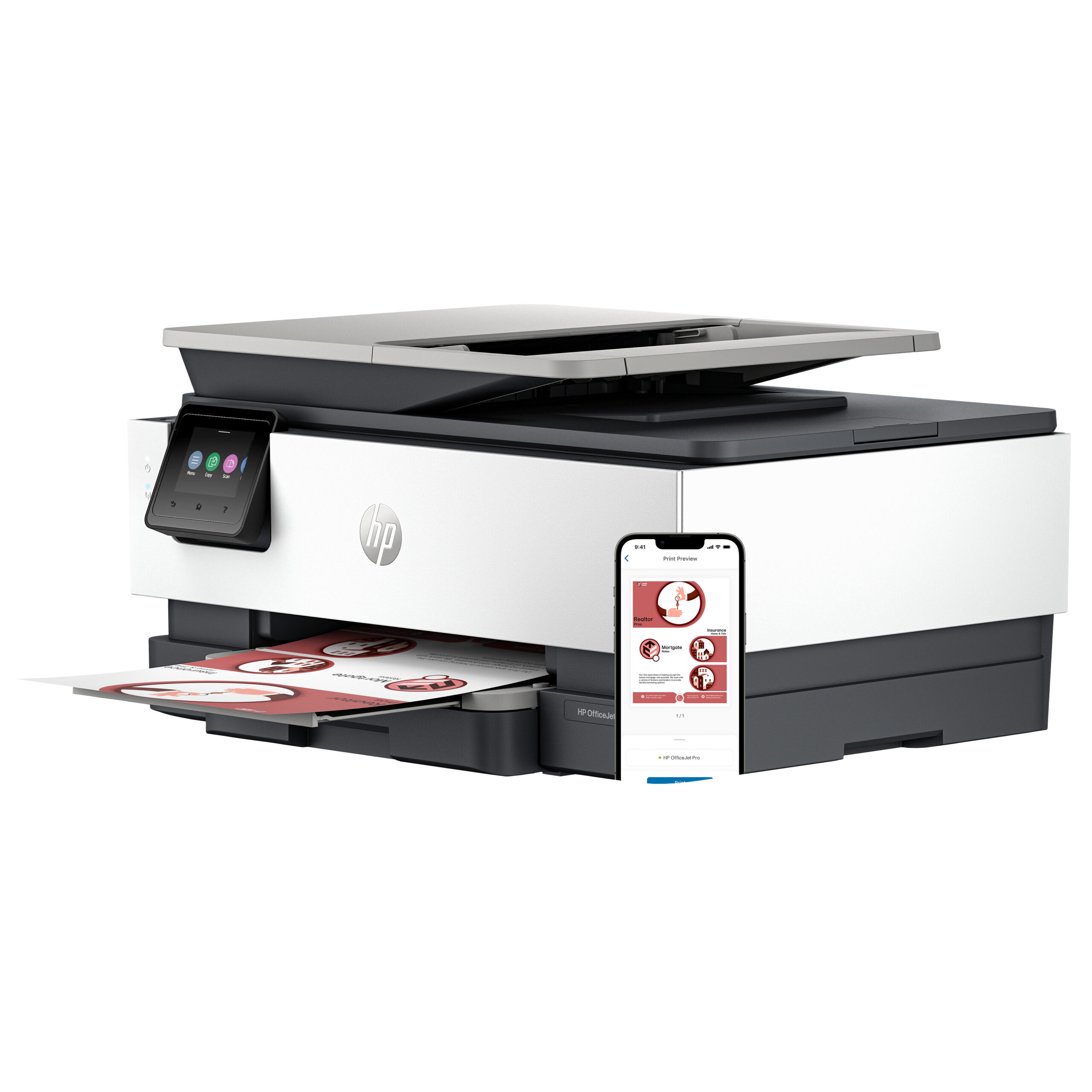 HP OfficeJet Pro 8132e Draadloos All-in-One Kleur Printer, Instant Ink; Dubbelzijdig printen - Afbeelding 11