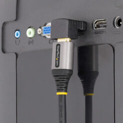 StarTech.com Opwaartse HDMI 2.0 Adapter, Male naar Female, Verticale 90 Graden Haakse HDMI adapter, HDMI Port Saver, 4K 60Hz, High Speed HDMI Connector Extension, M/F - Afbeelding 7