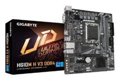 GIGABYTE H610M H V3 DDR4 moederbord Intel H610 Express LGA 1700 micro ATX