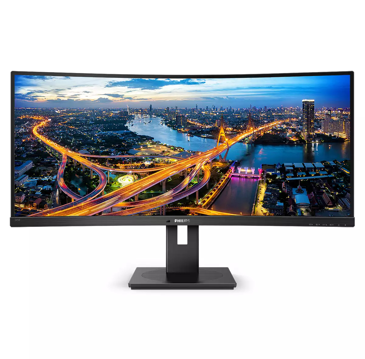 Philips B Line 345B1C/00 computer monitor 86,4 cm (34") 3440 x 1440 Pixels Quad HD LCD Zwart - Afbeelding 3