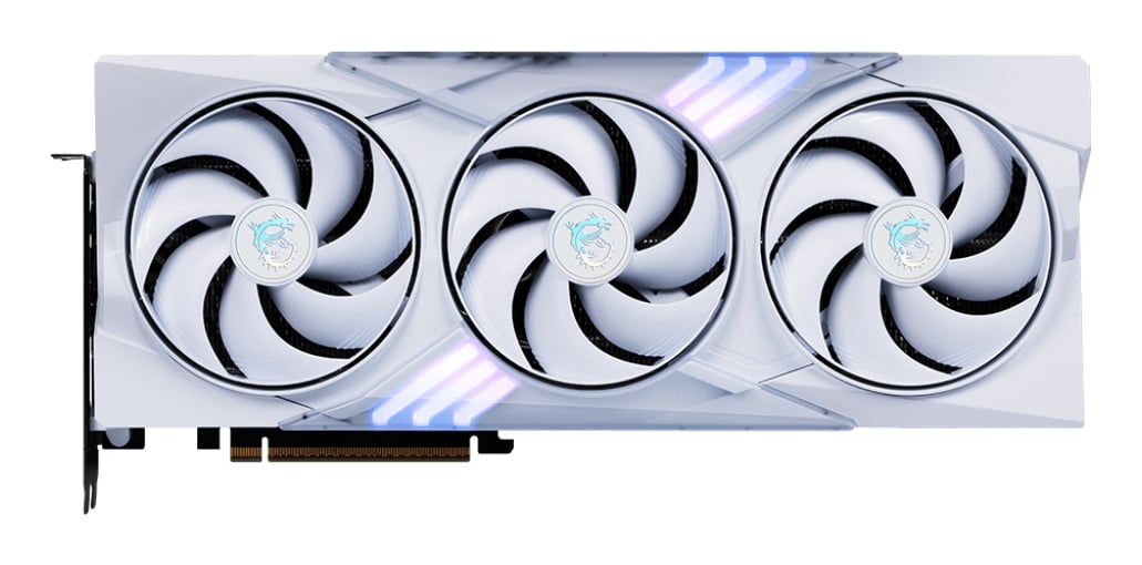 MSI GAMING GeForce RTX 5070 12G TRIO OC WHITE NVIDIA 12 GB GDDR7 - Afbeelding 3
