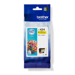 Brother LC424Y inktcartridge 1 stuk(s) Origineel Geel