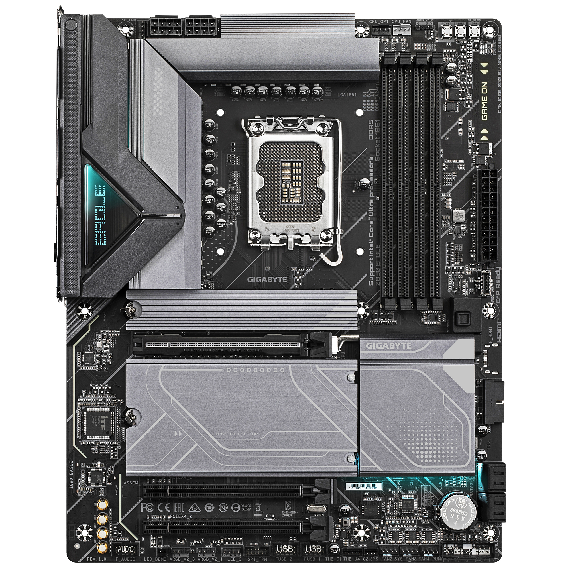 GIGABYTE Z890 EAGLE moederbord Intel Z890 LGA 1851 (Socket V1) ATX - Afbeelding 3