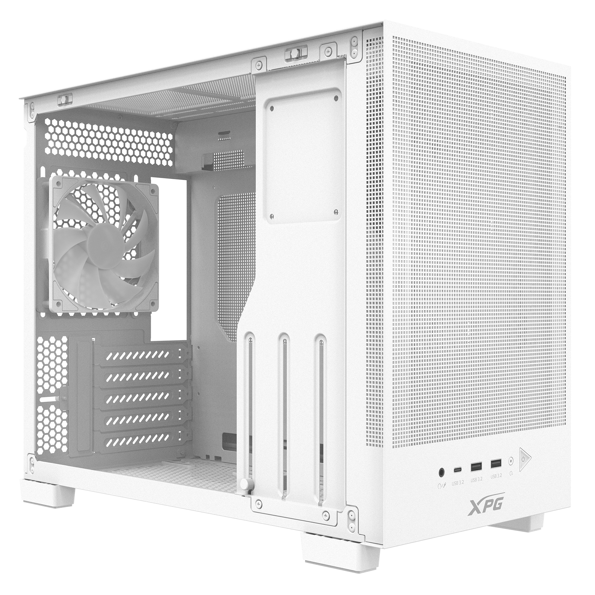 XPG VALOR MESH NANO MID-TOWER-CHASSIS Midi Tower Wit - Afbeelding 4
