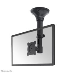 Neomounts FPMA-C025BLACK Monitor/TV-beugel plafond 10-30" - h 37-47 cm - kantelbaar