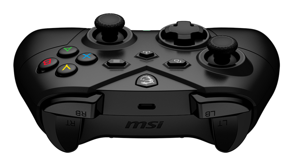 MSI FORCE GC300 WIRELESS Zwart USB 2.0 Gamepad Analoog PC - Afbeelding 3