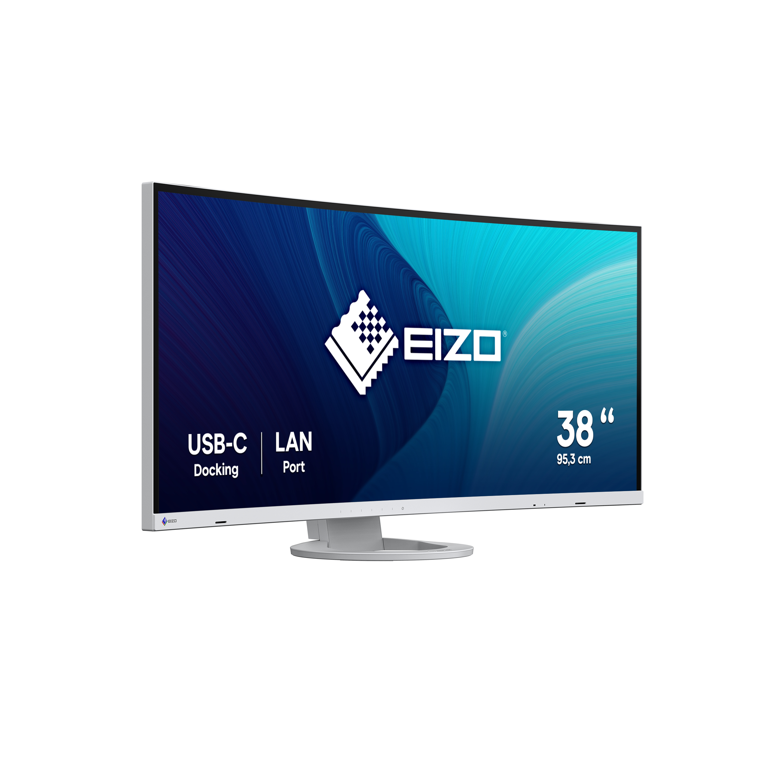 EIZO FlexScan EV3895-WT LED display 95,2 cm (37.5") 3840 x 1600 Pixels UltraWide Quad HD+ Wit - Afbeelding 9