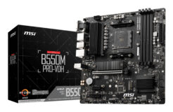 MSI B550M PRO-VDH moederbord AMD B550 Socket AM4 micro ATX