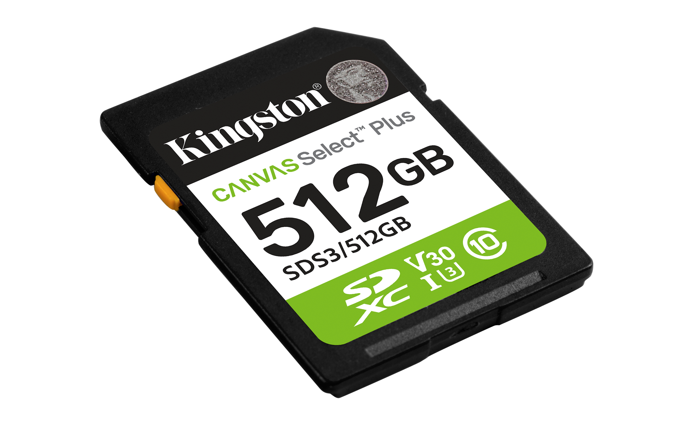 Kingston Technology 512GB SDXC Canvas Select Plus Gen3 150MB/s C10 UHS-I U3 V30 - Afbeelding 3