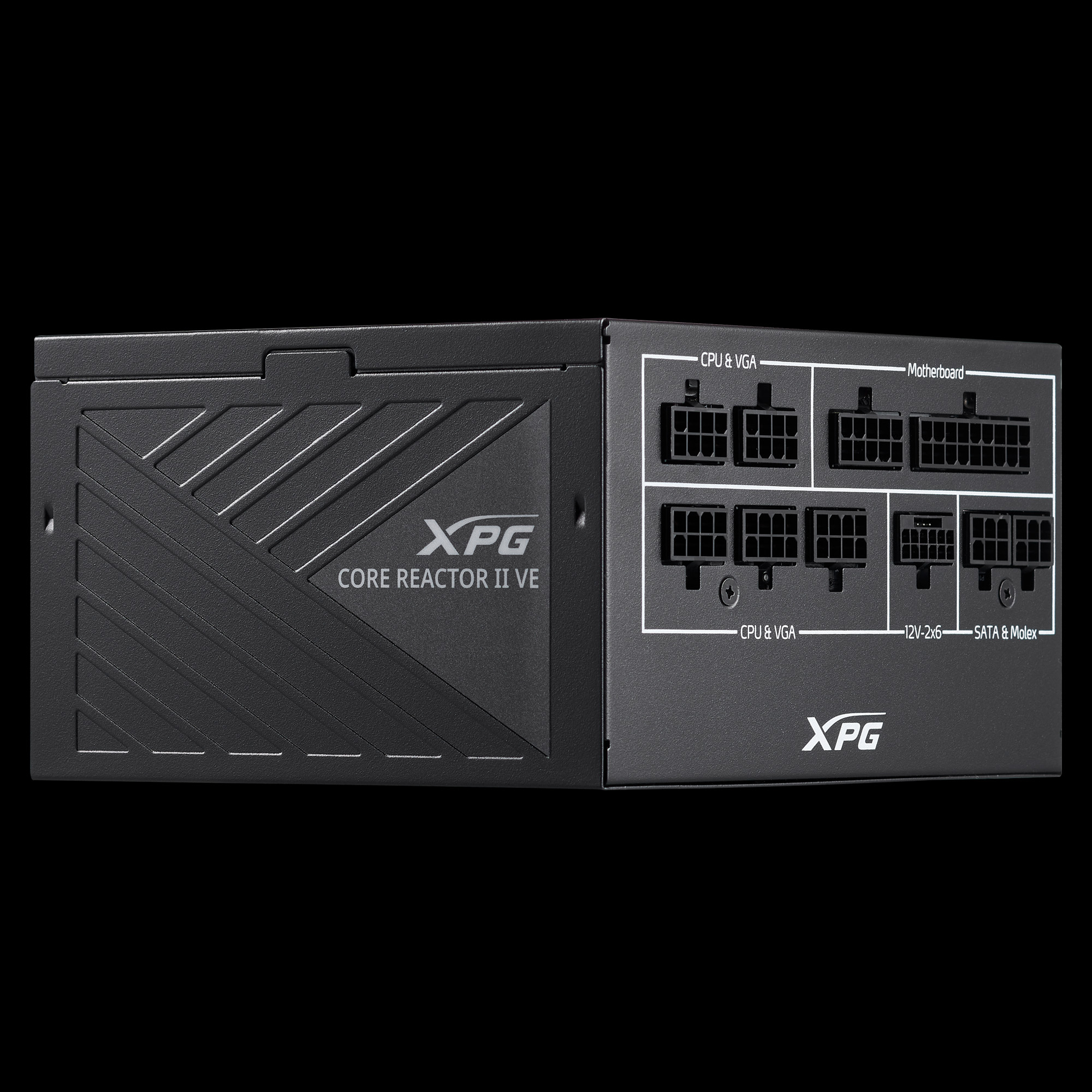 XPG COREREACTOR II VE 850W power supply unit 24-pin ATX ATX Zwart - Afbeelding 3