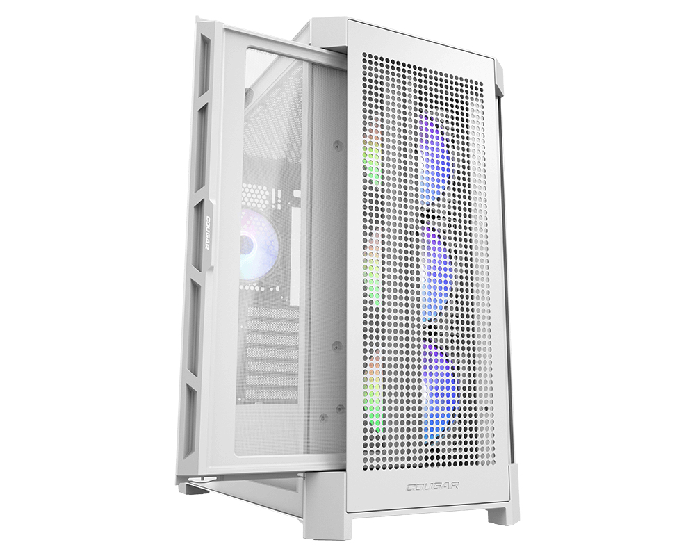 COUGAR Gaming Duoface Pro RGB Midi Tower Wit - Afbeelding 4