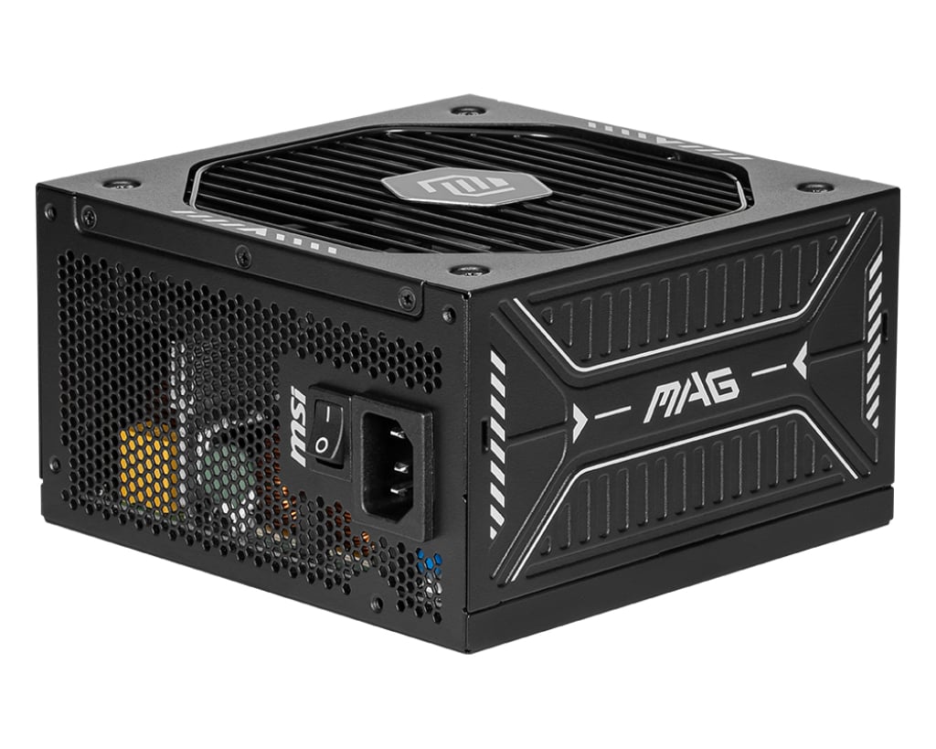 MSI MAG A750GLS PCIE5 power supply unit 750 W 24-pin ATX ATX Zwart - Afbeelding 4