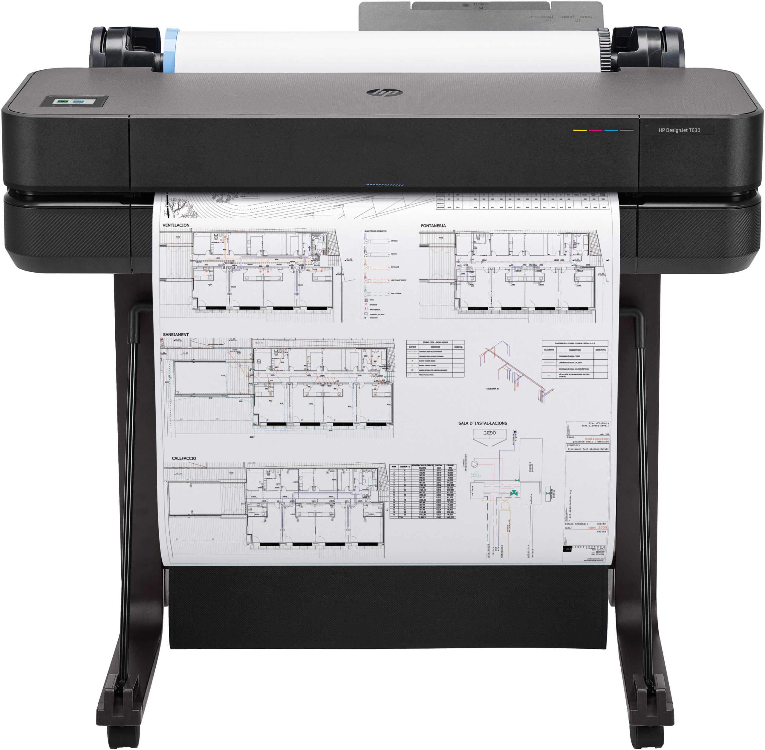 HP Designjet T630 24 inch printer editie 2025 - Afbeelding 2