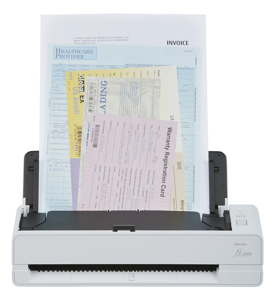 Ricoh fi-800R ADF-/handmatige invoer scanner 600 x 600 DPI A4 Zwart, Wit - Afbeelding 4