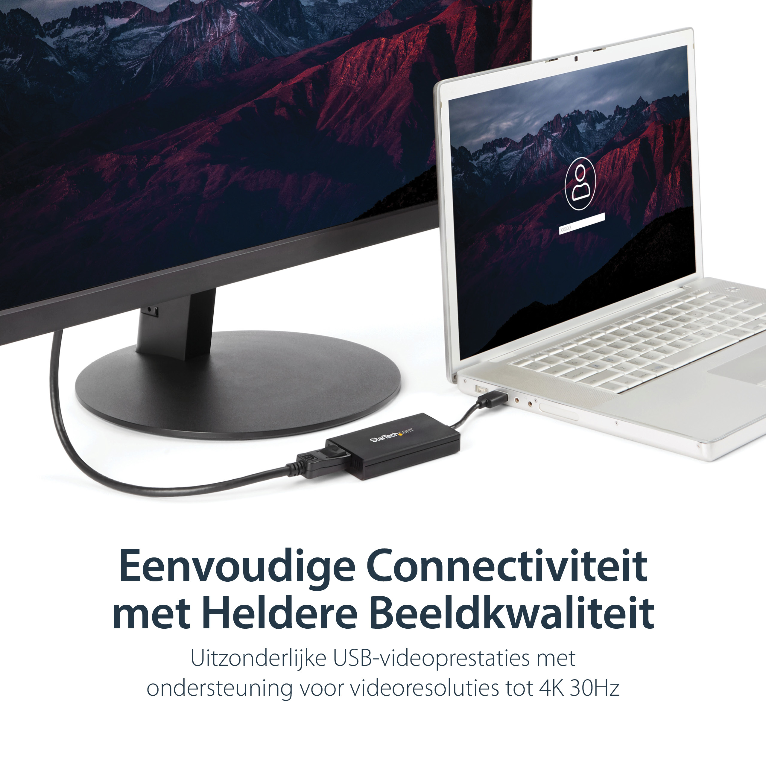 StarTech.com USB 3.0 naar 4K DisplayPort externe Multi-Monitor grafische videoadapter – DisplayLink gecertificeerd – Ultra HD 4K - Afbeelding 10
