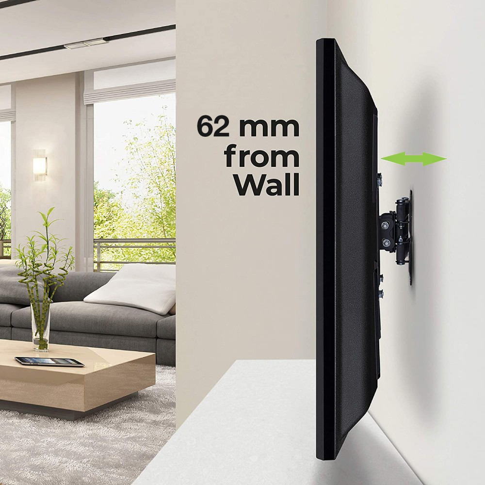 Techly ICA-PLB 136E tv-bevestiging 139,7 cm (55") Zwart - Afbeelding 6
