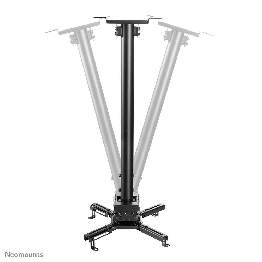 Neomounts CL25-540BL1 Beamer plafondbeugel - h 60,5-90,5 cm - Easy Install - full motion - Afbeelding 9