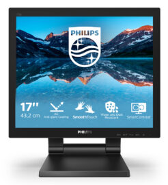 Philips 172B9TL/00 computer monitor 43,2 cm (17") 1280 x 1024 Pixels Full HD LCD Touchscreen Zwart