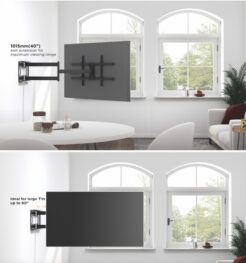 Equip 650327 43“-80” Full Motion TV Muurbeugel met extra lange arm - Afbeelding 9