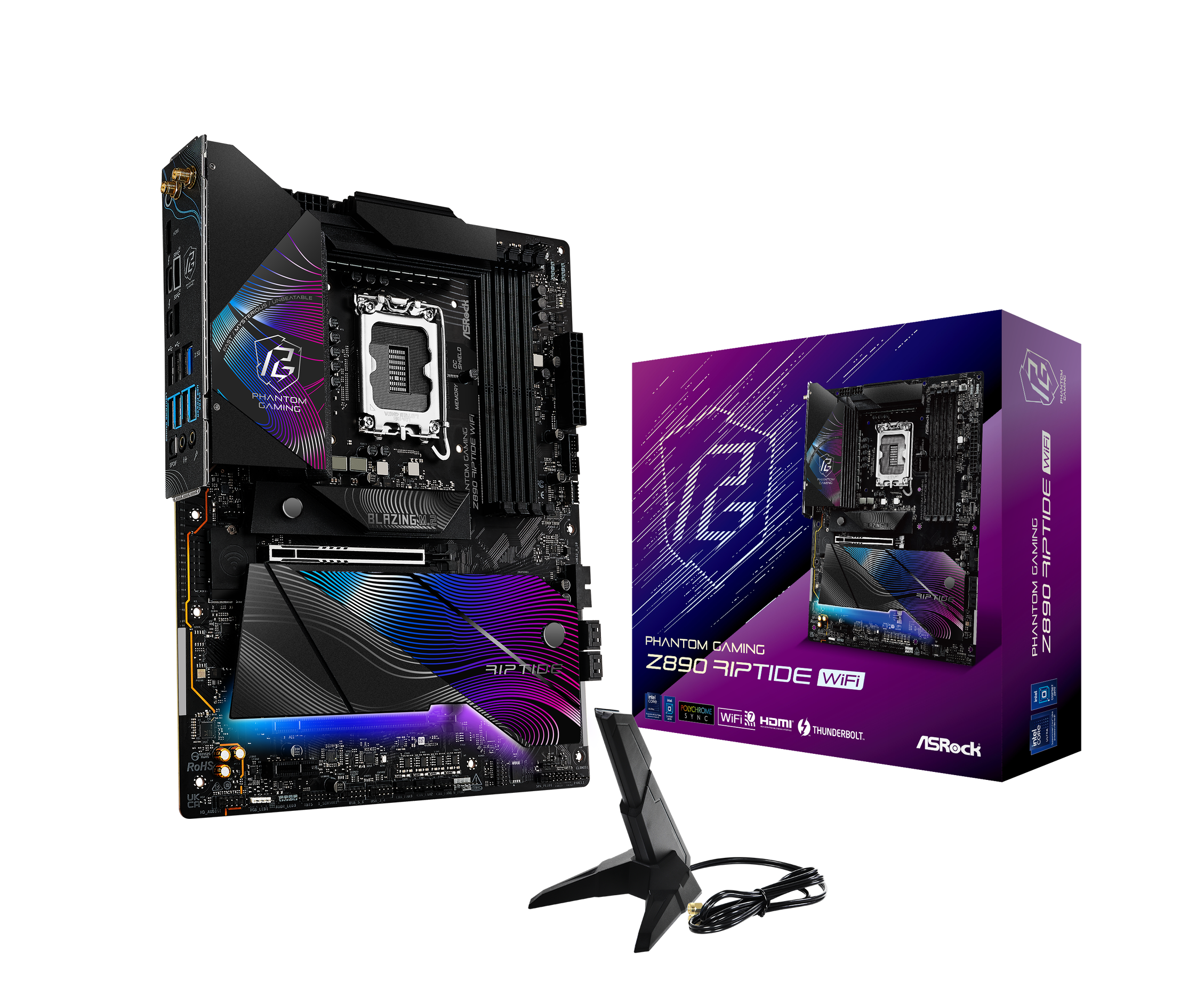 ASRock Z890 Riptide WiFi 1851 ATX HDMI DDR5 retail