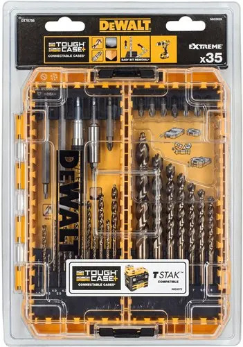 DEWALT Bit und Metallbohrer-Set 35-tlg.
