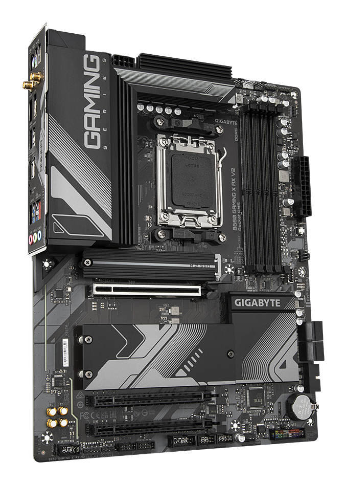 GIGABYTE B650 GAMING X AX V2 moederbord AMD B650 Socket AM5 ATX - Afbeelding 4