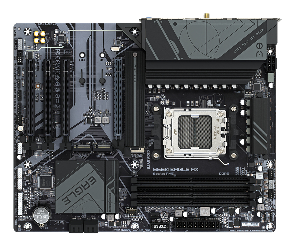 GIGABYTE B650 EAGLE AX moederbord AMD B650 Socket AM5 ATX - Afbeelding 7