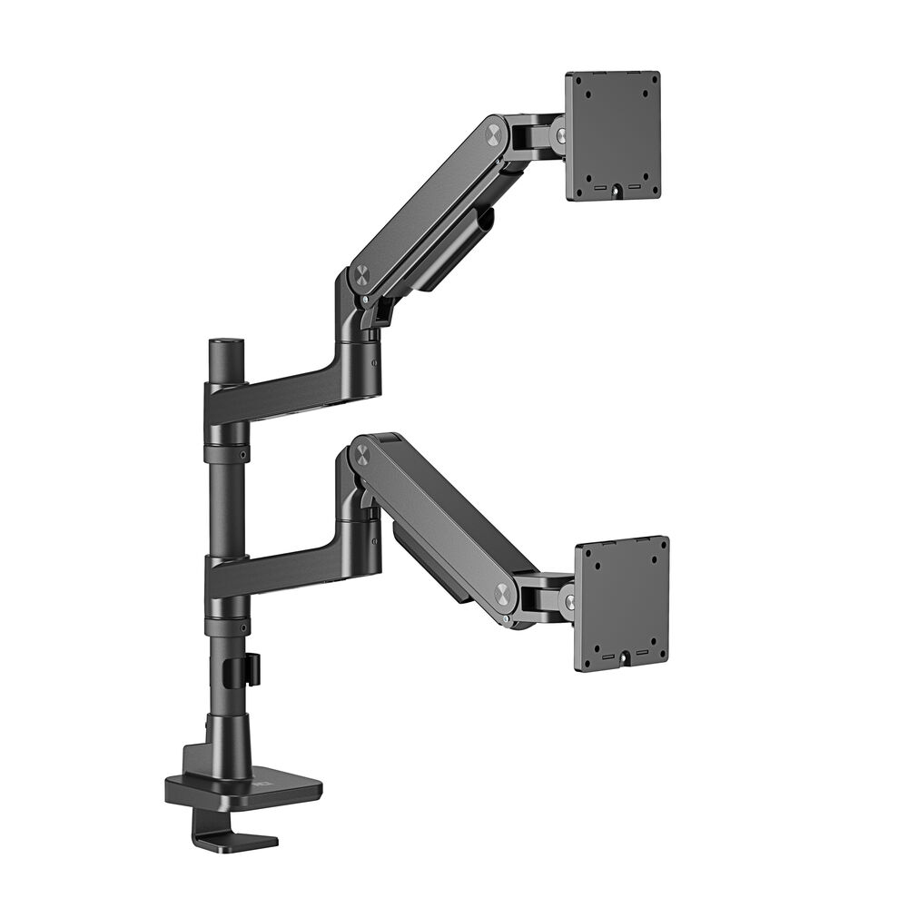 ACT Monitorarm 49" office premium, gasveer, paalbevestiging, 2 schermen - Afbeelding 7