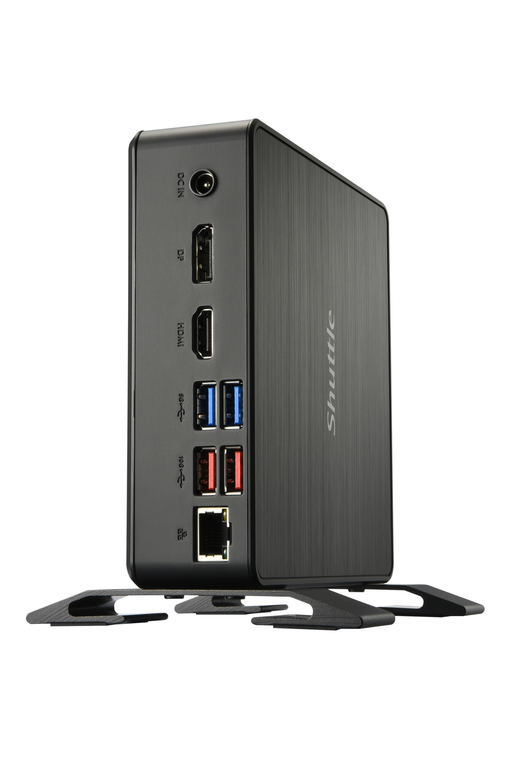 Shuttle XPC Nano PC NC40U5, Intel Core i5-1235U, 1x HDMI, 1x DP,1xUSB-C/DP, 6x USB3.2, 1x 2.5" bay, 2x M.2, 1x LAN, RAID, 24/7 permanent gebruik, incl. VESA & Stand - Afbeelding 10