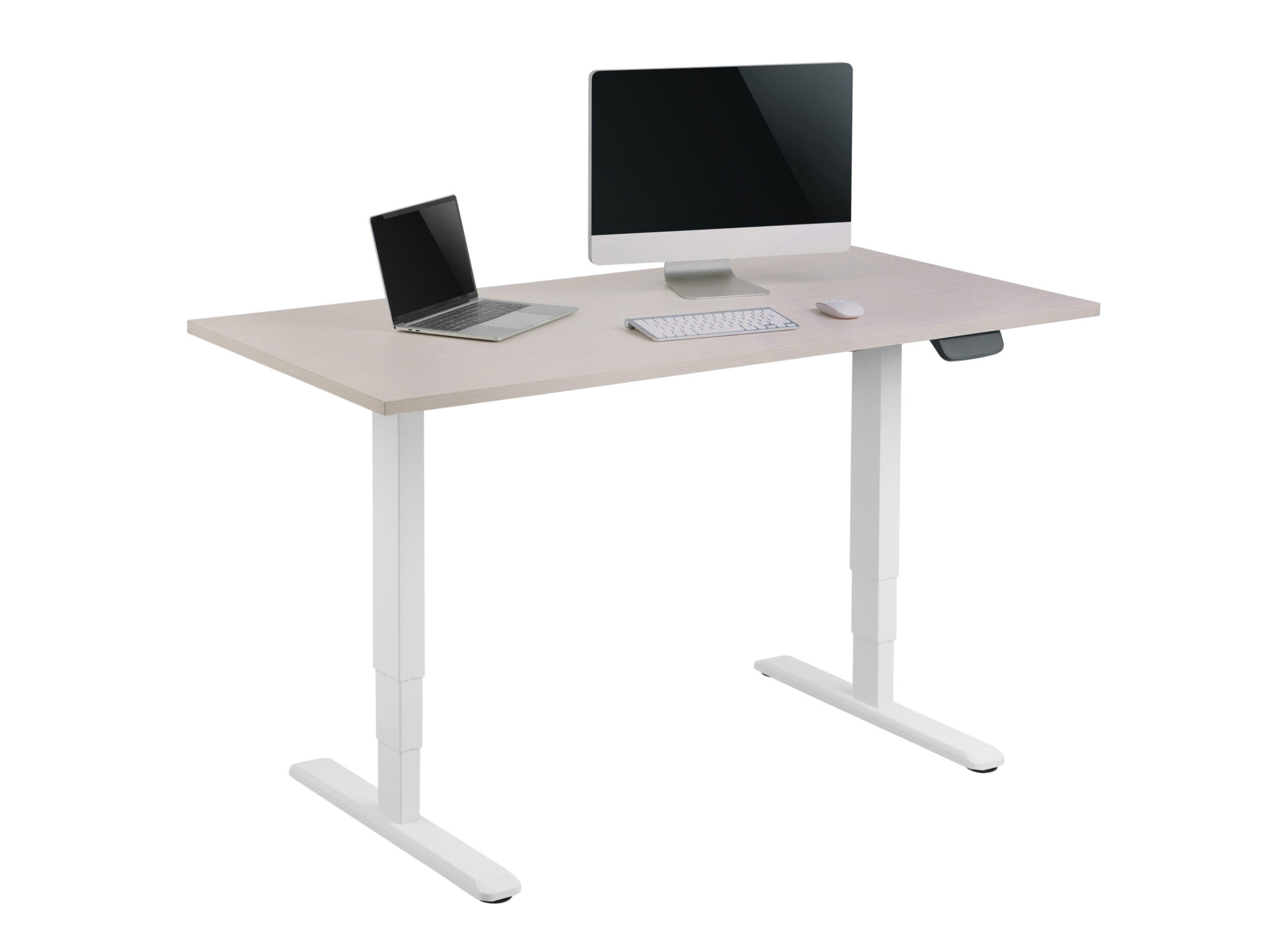 Equip ERGO Elektrisch Zit-Stand Bureau Frame, Dubbele Motor, Wit - Afbeelding 6