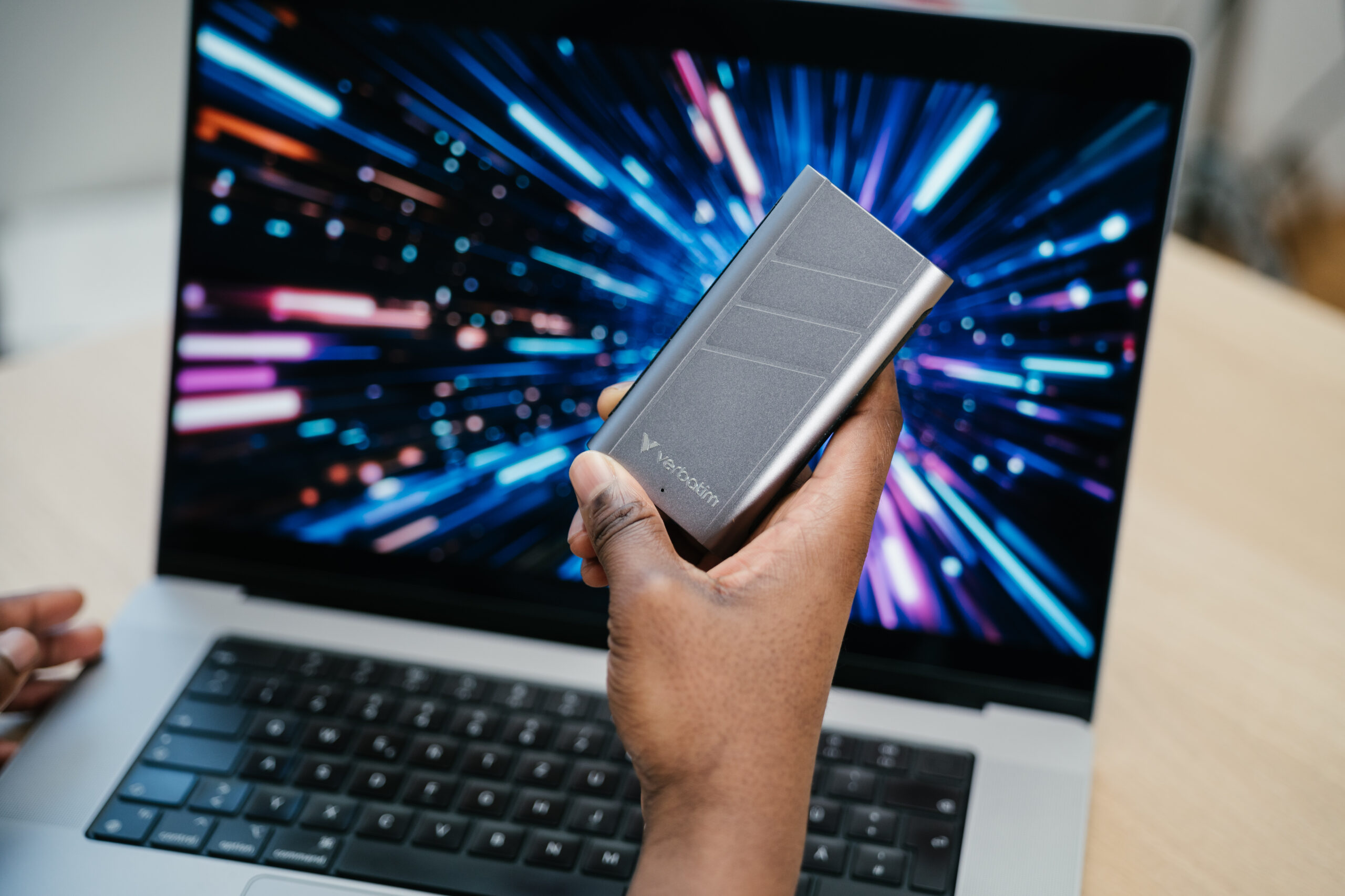 Verbatim TurboMetal SSD USB4 1TB USB Type-C USB4 Gen 2x2 Zilver - Afbeelding 3