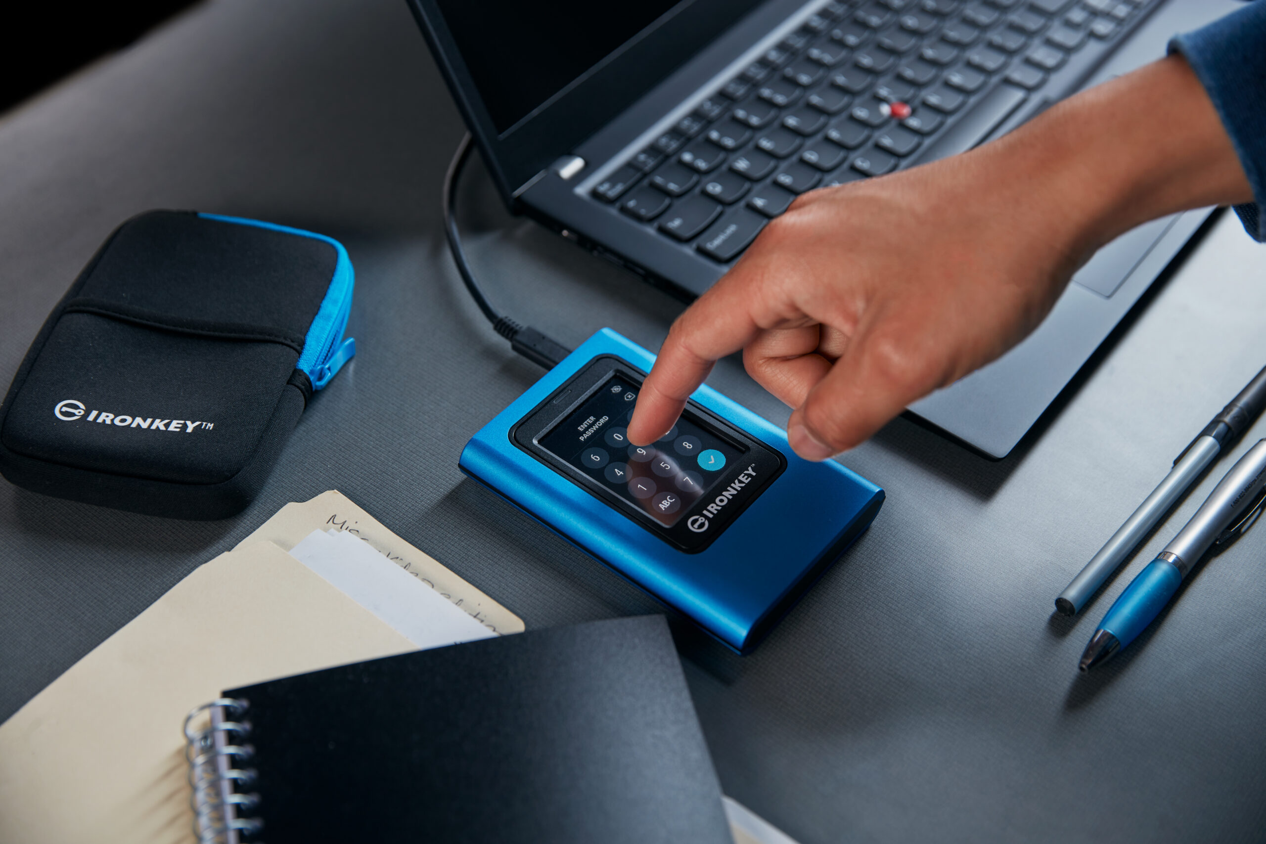 Kingston Technology IronKey 960GB Vault Privacy 80 XTS-AES 256-bits beveiligde externe SSD - Afbeelding 10