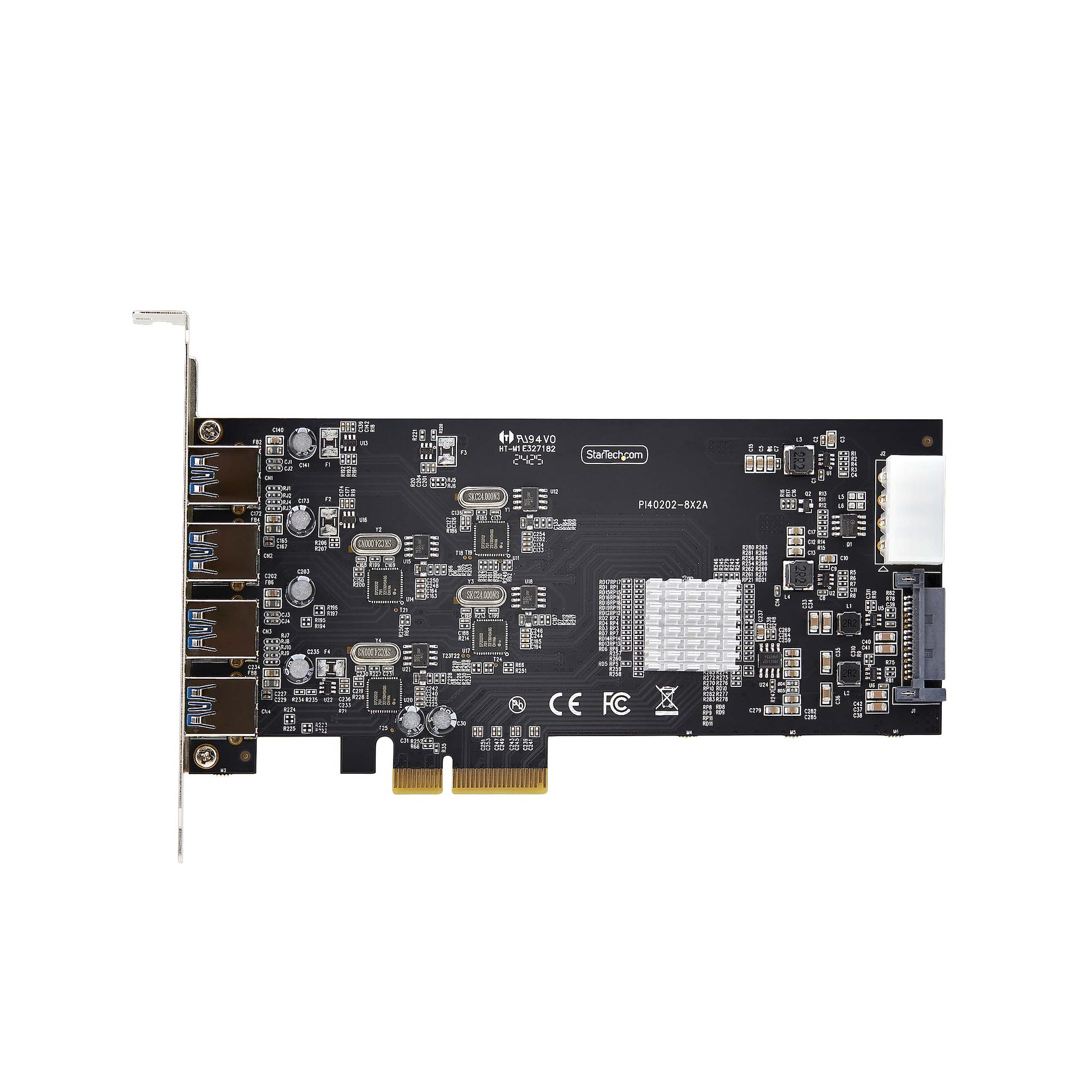 StarTech.com 4-Port USB PCIe Kaart, USB 3.2 5Gbps, PCI Express Uitbreidingskaart met 4x Onafhankelijke USB Controllers, 4x USB-A Poorten, Windows/macOS/Linux - Afbeelding 6