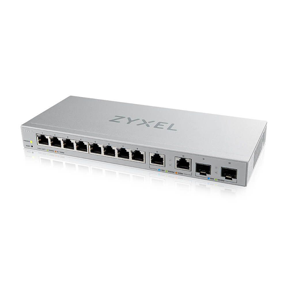 Zyxel XGS1210-12-ZZ0102F netwerk-switch Managed Gigabit Ethernet (10/100/1000) Grijs - Afbeelding 8