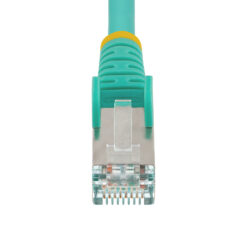 StarTech.com 5m CAT6a Ethernet Kabel, Aqua, Low Smoke Zero Halogen (LSZH), 10GbE 500MHz 100W PoE++ Snagless RJ-45 S/FTP Netwerk Patch Kabel met Trekontlasting, Fluke Tested/ETL - Afbeelding 5