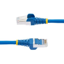 StarTech.com 3m CAT6a Ethernet Kabel, Blauw, Low Smoke Zero Halogen (LSZH), 10GbE 500MHz 100W PoE++ Snagless RJ-45 S/FTP Netwerk Patch Kabel met Trekontlasting, Fluke Tested/ETL - Afbeelding 4