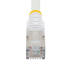 StarTech.com 10m CAT6a Ethernet Kabel, Wit, Low Smoke Zero Halogen (LSZH), 10GbE 500MHz 100W PoE++ Snagless RJ-45 S/FTP Netwerk Patch Kabel met Trekontlasting, Fluke Tested/ETL - Afbeelding 5