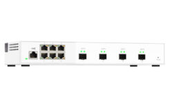 QNAP QSW-M2106-4S netwerk-switch Managed L2 2.5G Ethernet (100/1000/2500) Wit