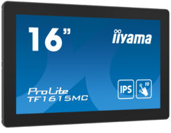 iiyama ProLite TF1615MC-B1 computer monitor 39,6 cm (15.6") 1920 x 1080 Pixels Full HD Touchscreen Zwart