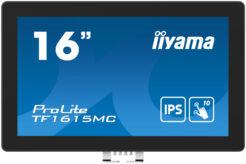 iiyama ProLite TF1615MC-B1 computer monitor 39,6 cm (15.6") 1920 x 1080 Pixels Full HD Touchscreen Zwart - Afbeelding 3