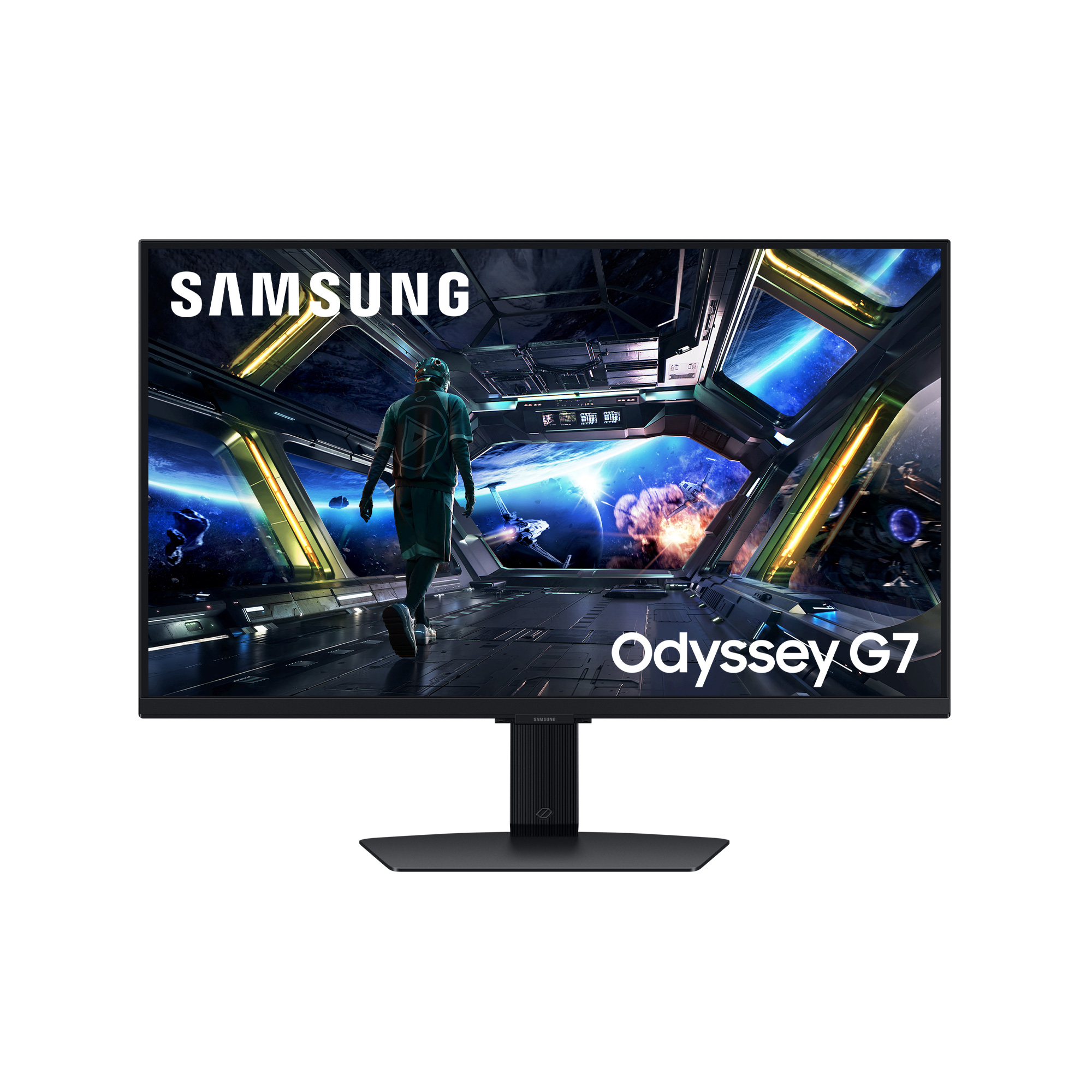 Samsung 27" Odyssey G7 G70D UHD 144Hz Gaming Monitor - Afbeelding 2