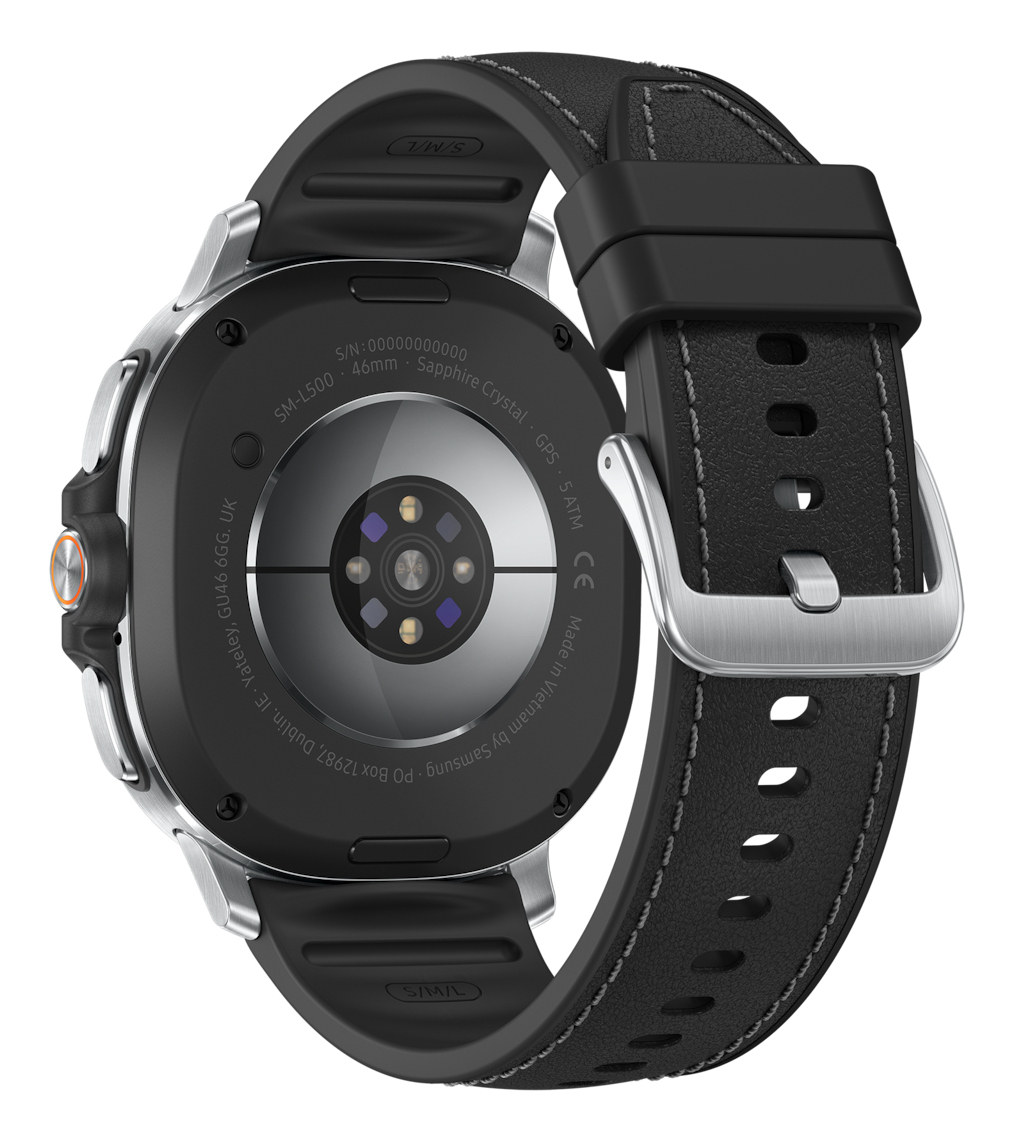 Samsung Galaxy Watch 8 Classic 3,3 cm (1.3") AMOLED 46 mm Digitaal 438 x 438 Pixels Touchscreen Zilver Wifi GPS - Afbeelding 4