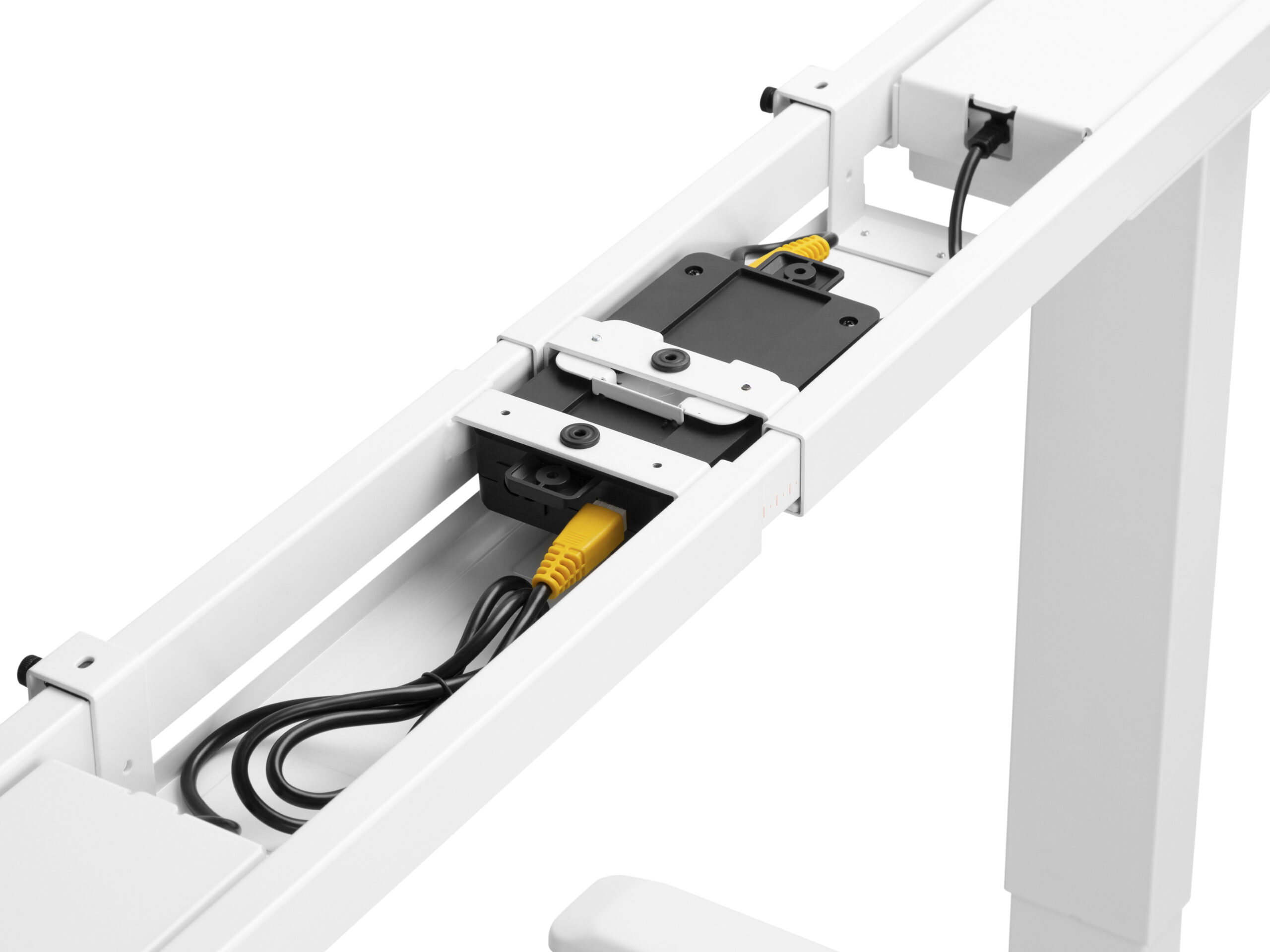 Equip ERGO Elektrisch Zit-Stand Bureau Frame, Dubbele Motor, Wit - Afbeelding 4