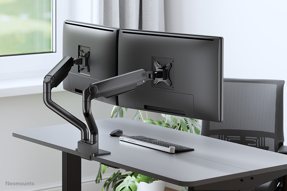 Neomounts DS70S-950BL2 Monitorarm 17-35" - gasveer - Topfix - 180°-stop - Afbeelding 19